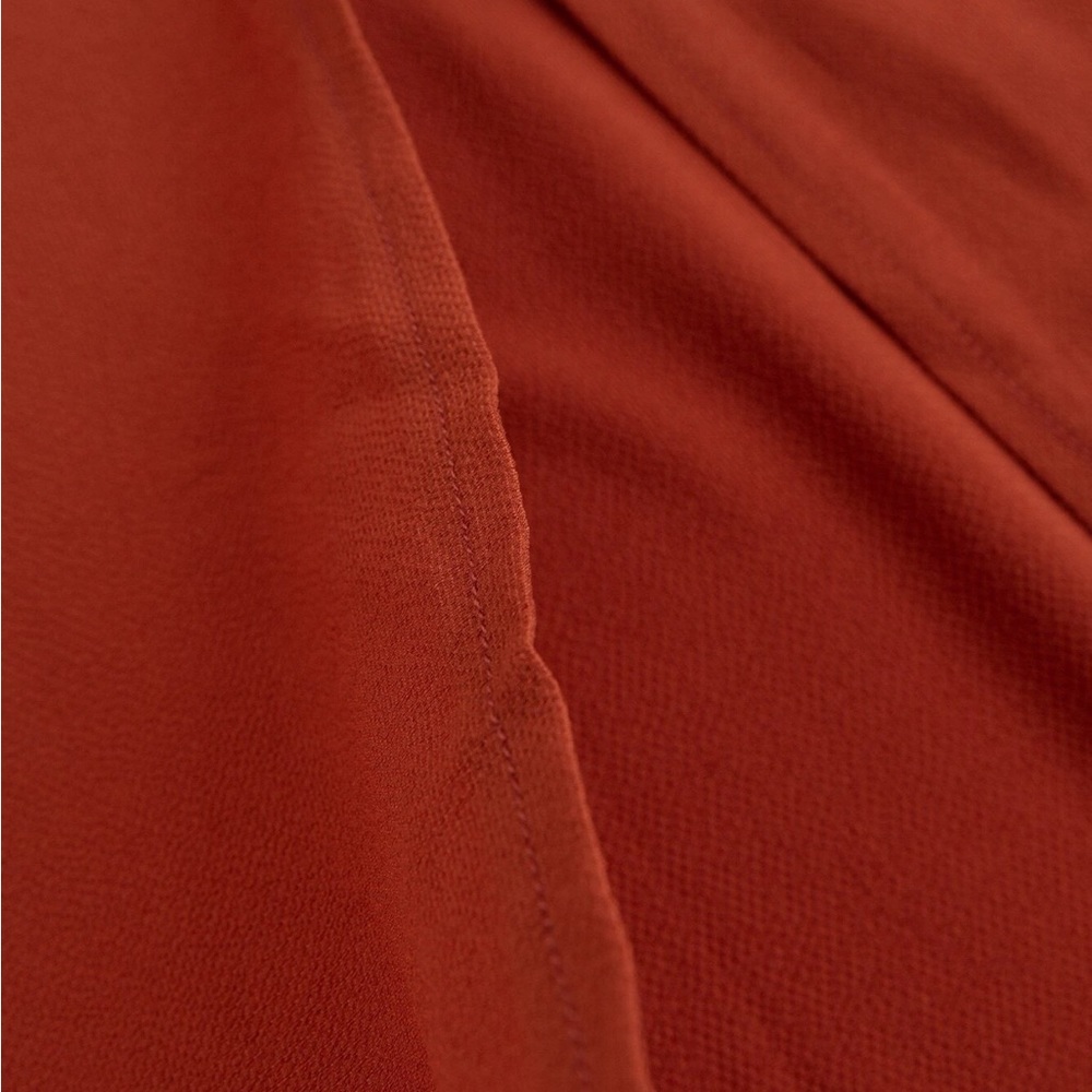 Plus Size Slit Cami Belted Jumpsuit Burnt Orange - Picture 8 of 9